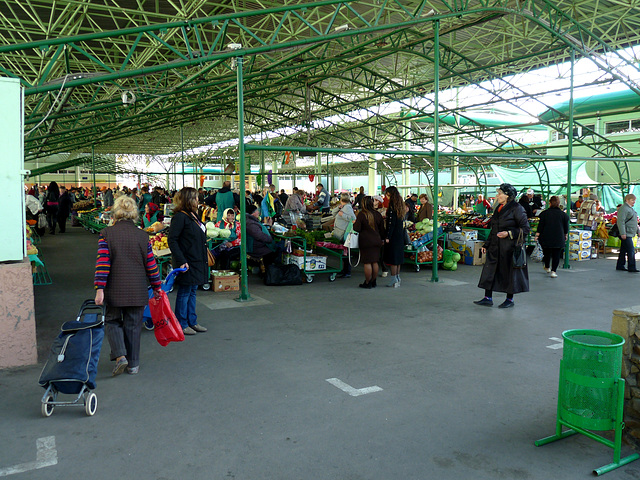 Transnistria- Tiraspol- Farmers' Market