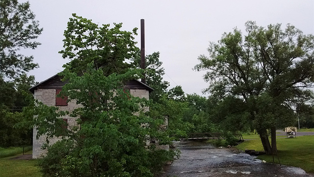 Historique Moulin Babcock / Historic Babcock Mill.