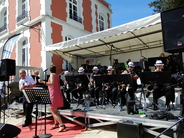 ambiance jazzy à la villa