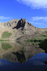 Cathedral Peak and Cathedral Lake