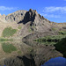 Cathedral Peak and Cathedral Lake