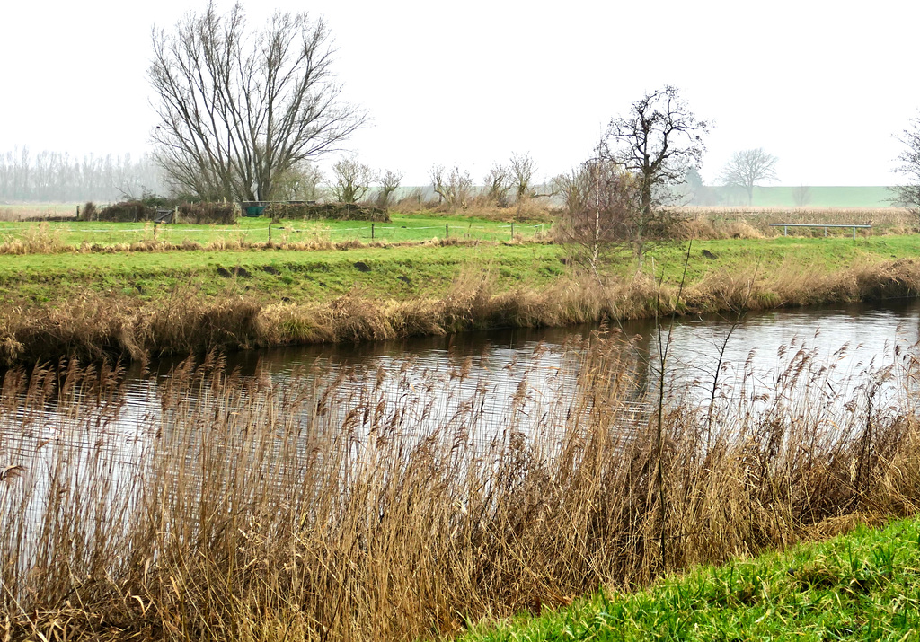 Kanal im Geestland
