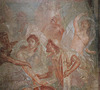 Detail of the Fresco of Achilles on the Island of Skyros from the House of the Dioscuri in Pompeii at ISAW, May 2022