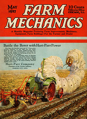 Battle the Borer with Hart-Parr Power, Farm Mechanics, May 1927