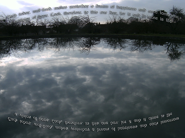 Glastonbury Abbey Fish Pond