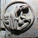 brampton church, hunts (22) c14 misericord harvest