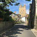 Richmond Castle from the town