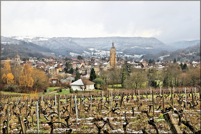 Arbois (39) 1 décembre 2017.