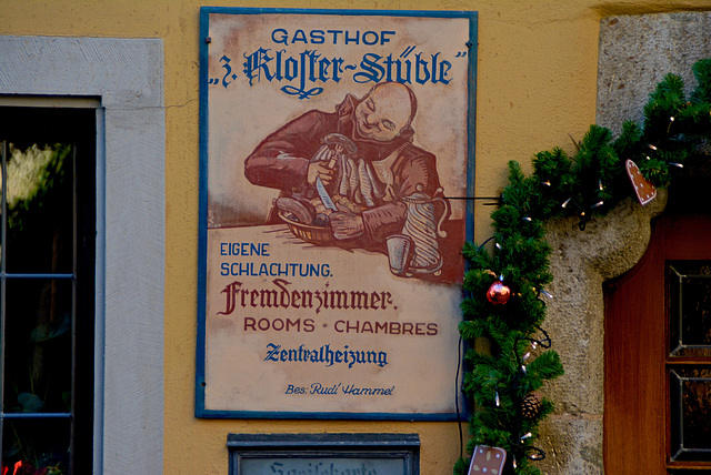 Rothenburg ob der Tauber-Gasthof