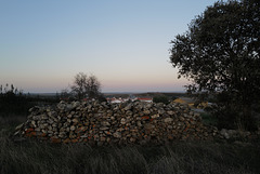 Penedos, Night and Peace coming over the village