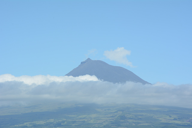 Azores, The Top of the Volcano of Pico (2351 m)