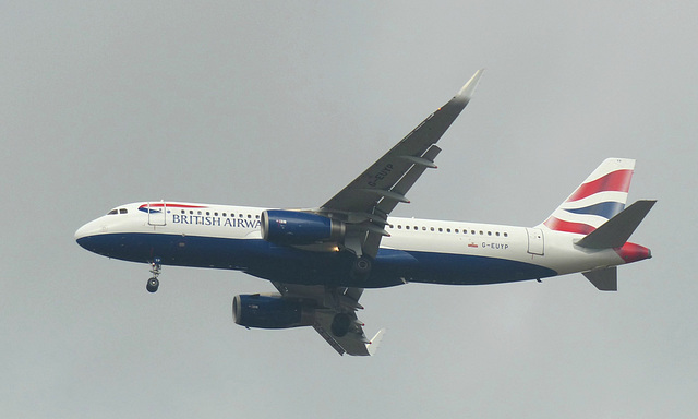 G-EUYP approaching Heathrow - 16 September 2019