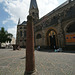 Pillar In Front Of Bonn Cathedral