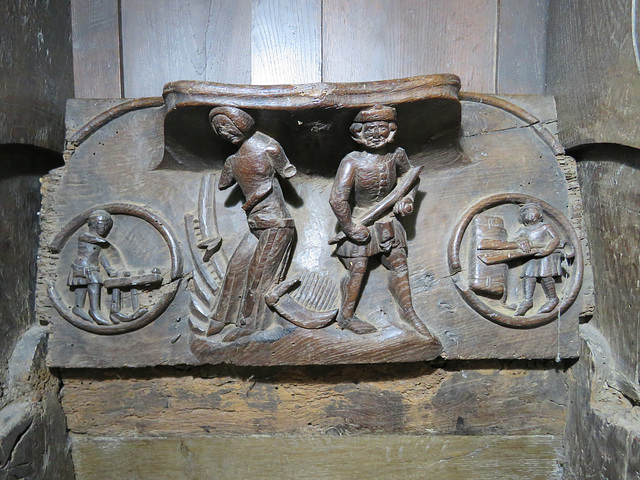 brampton church, hunts (27) c14 misericord