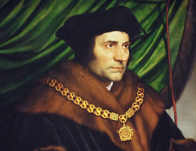 Detail of Sir Thomas More by Holbein in the Metropolitan Museum, January 2023 Detail of Sir Thomas More by Holbein in the Metropolitan Museum, January 2023