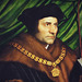 Detail of Sir Thomas More by Holbein in the Metropolitan Museum, January 2023