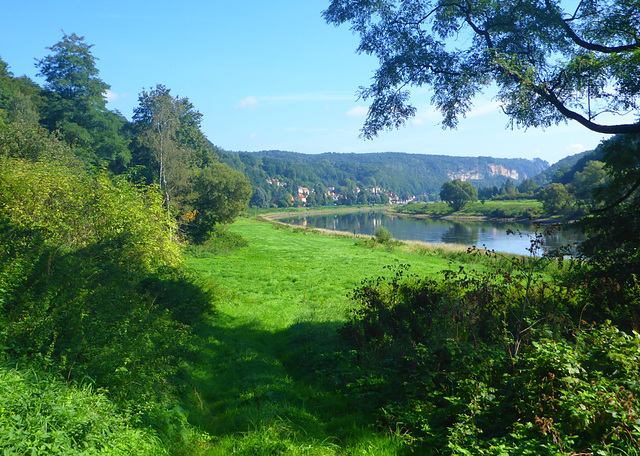 Radtour Stadt Wehlen - Bad Schandau mit Überraschungen