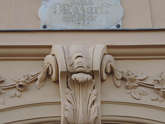 Potsdam - Eingang Mozarts Wohnhaus