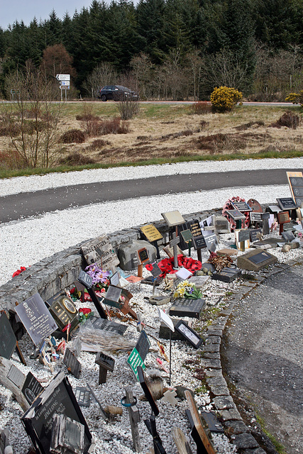 Garden of Rememberance,Commando Memorial,Spean Bridge 18th April 2017