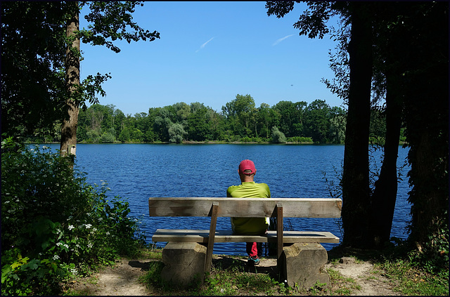 Seeblick im Naturparadies