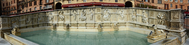 Italy, Siena, Fonte Gaia in its Entirety