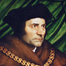 Detail of Sir Thomas More by Holbein in the Metropolitan Museum, December 2022
