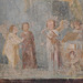 Detail of the Concert of Psyches Fresco from the House of Marcus Lucretius in Pompeii at ISAW, May 2022