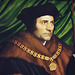 Detail of Sir Thomas More by Holbein in the Metropolitan Museum, January 2023