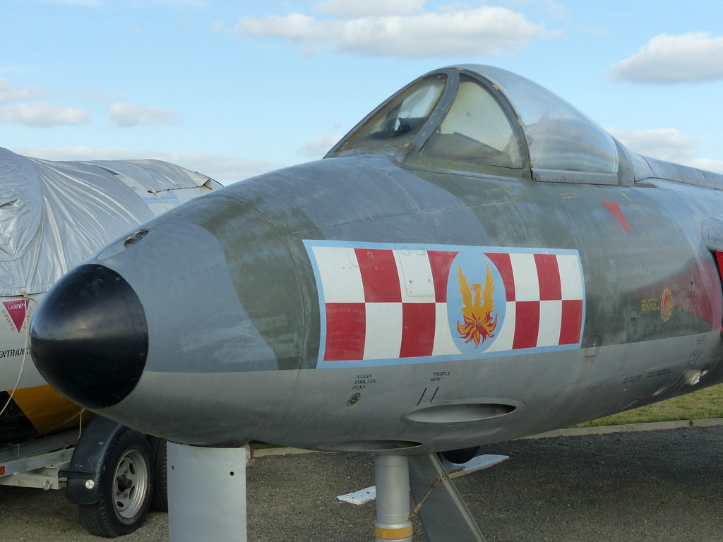 Hunter WN904 at Sywell Aviation Museum (1) - 25 March 2016