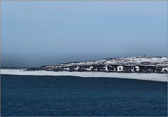 Cape Spear licked by a spit of Arctic ice