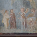 Detail of the Concert of Psyches Fresco from the House of Marcus Lucretius in Pompeii at ISAW, May 2022