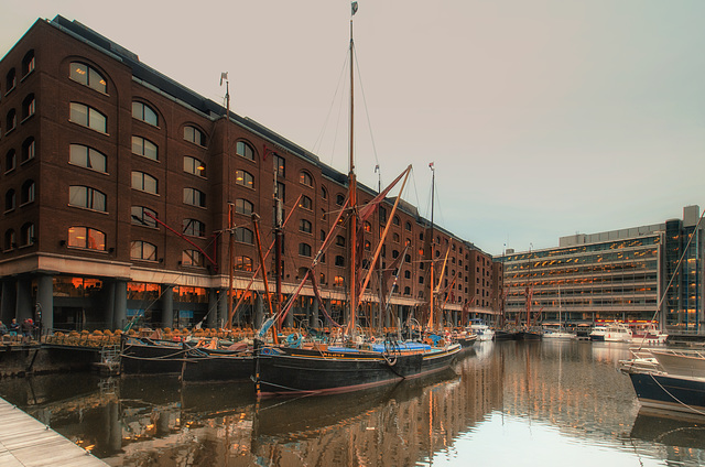 St katharine docks london