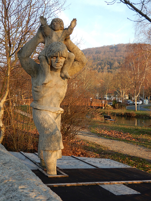 Skulptur in Ebermannsstadt in Franken