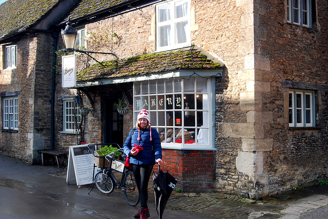 Lacock Bakery just before Valentine day!