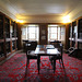 Small library, Traquir House, Borders, Scotland