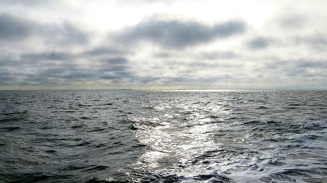 Ruhige Nordsee am Abend