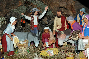 La crèche en Provence