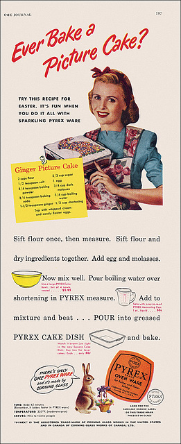 Pyrex Ad, 1947