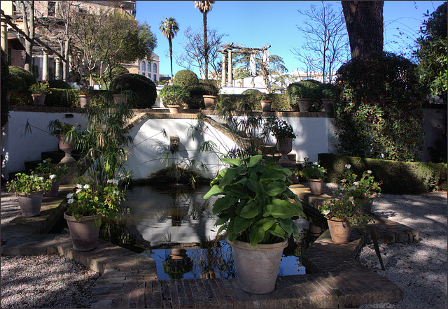 Ronda - Jardín de la Casa del Rey Moro