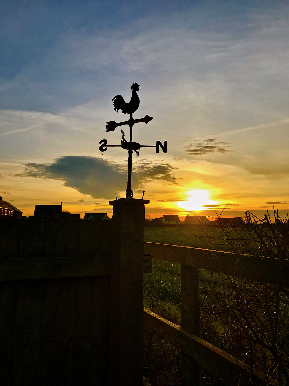 The old weather vane