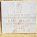 Gedenktafel für Pfarrer Karl Maag