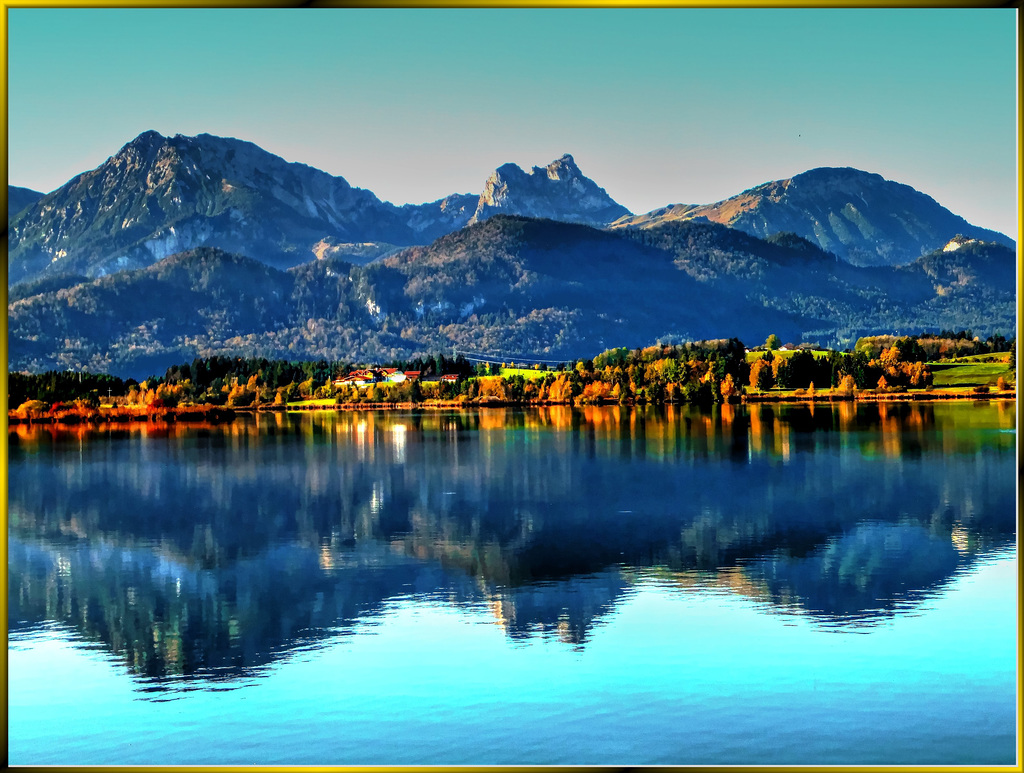 Hopfensee - View to the south. ©UdoSm