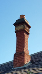 victorian era domestic chimney