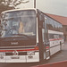 Percivals Coaches 107 (648 RJO) at Mildenhall - 4 Sep 1985