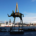 "Space Elephant" von Dalí am Musical-Boulevard Hamburg