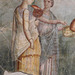 Detail of the Fresco of Polyphemus and Galatea from the Villa at Portici at ISAW, May 2022