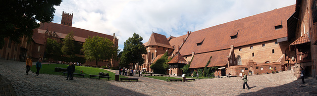 Malbork Castle. Inner Yard