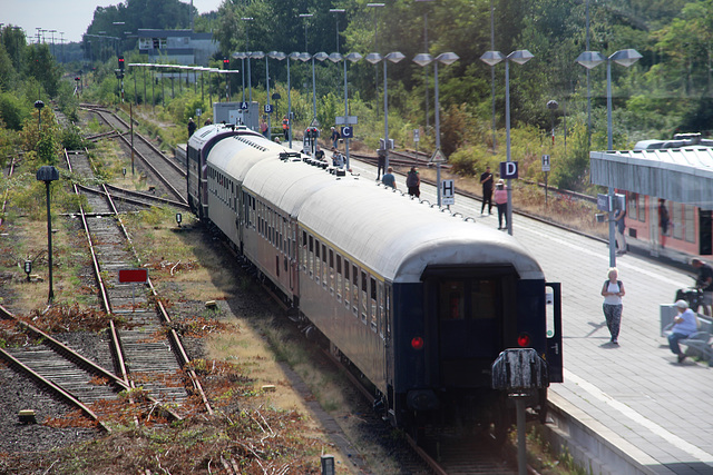 Sonderzug in Puttgarden (2)