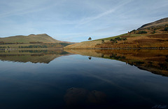 A Dove Stone Reservoir reflection