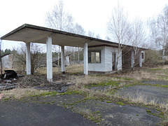 Tankstelle der GSSD-Truppen